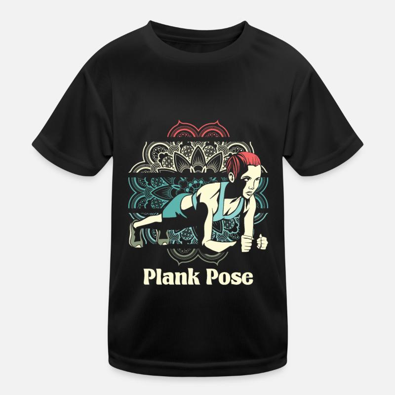 Planche de yoga T-shirt sport Enfant