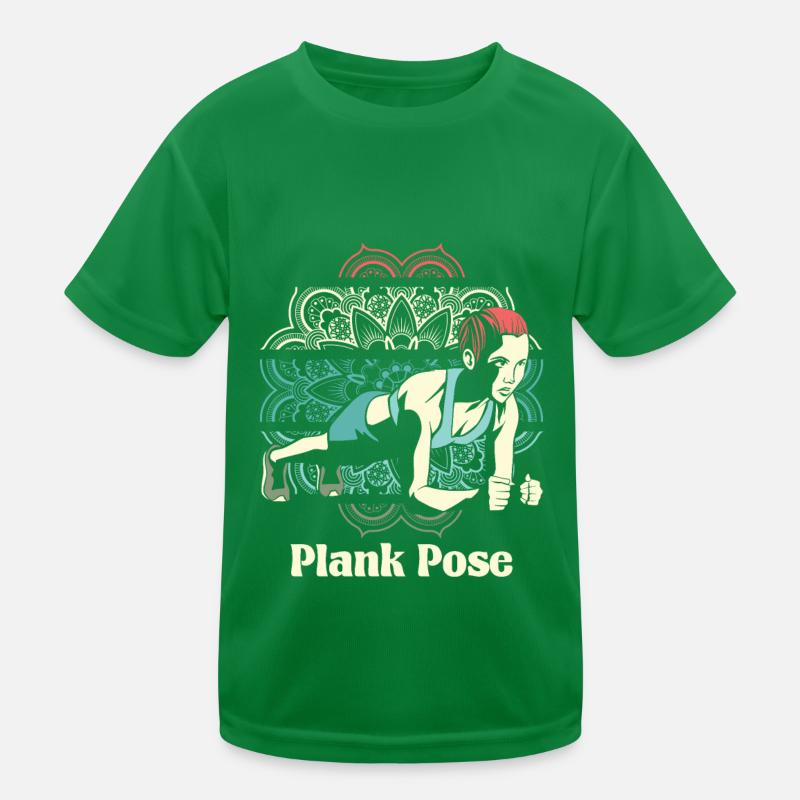 Planche de yoga T-shirt sport Enfant