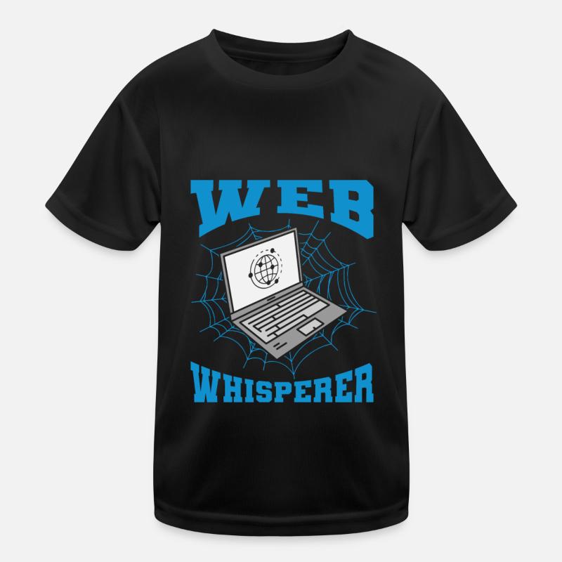 Web Developer Web Developer Funny Kids Functional T-Shirt
