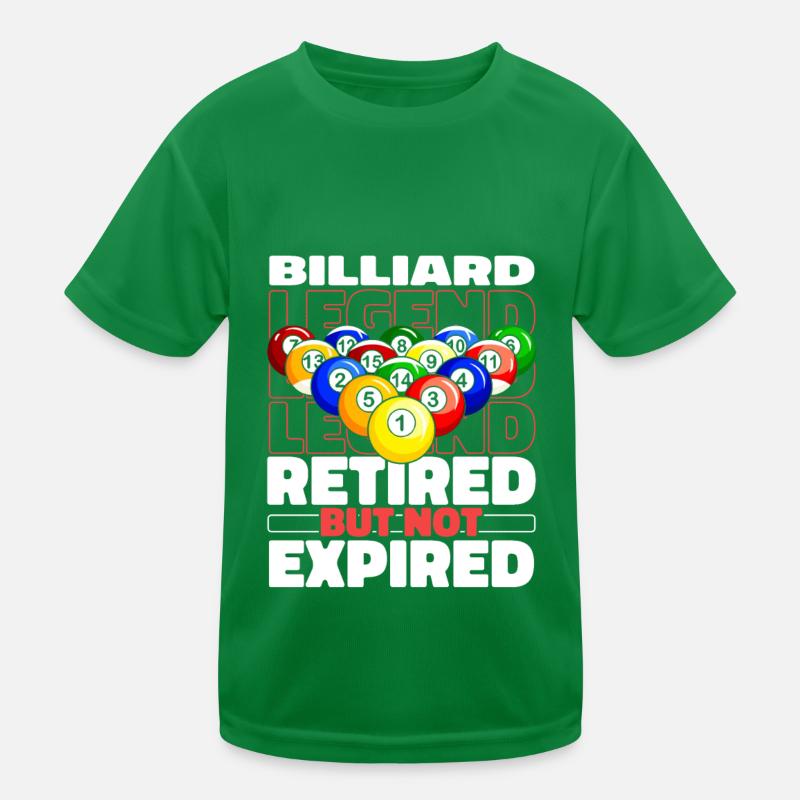Billard à la retraite T-shirt sport Enfant