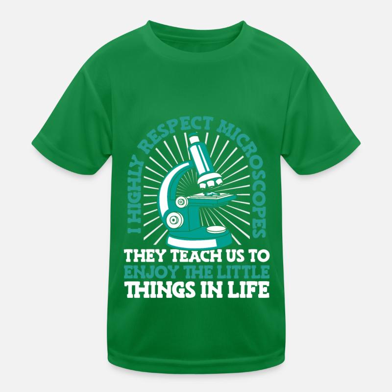 Biologie Biologiste Microscope T-shirt sport Enfant