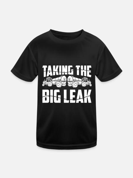 Truck Driver Trucker Truck Driver Funny - Kids Functional T-Shirt - black - Front