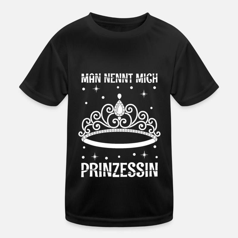Prinzessin Kinder Funktions-T-Shirt