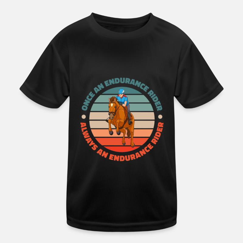 Équitation équestre cool Endurance T-shirt sport Enfant