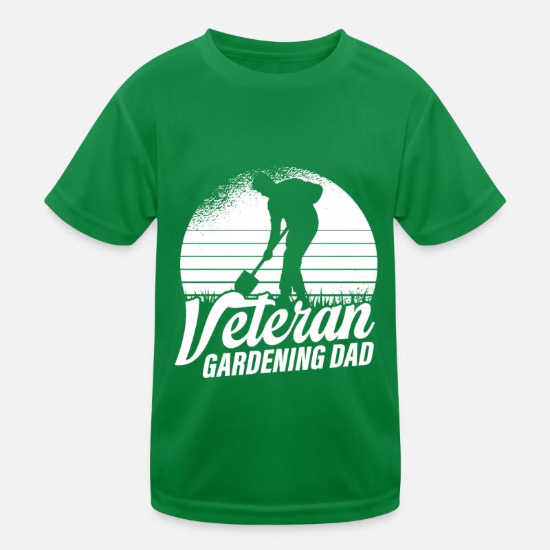 Hobbygärtner Garten Gartenvater Kinder Funktions-T-Shirt