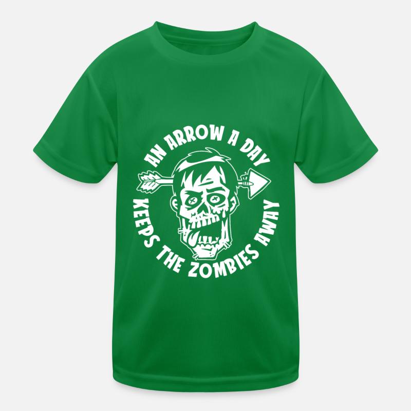 Zombie Halloween Kinder Funktions-T-Shirt