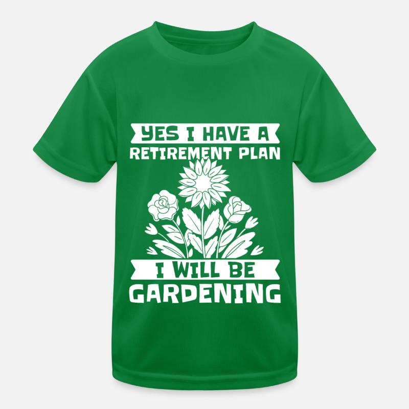 Hobbygärtner Garten Garten Opa Kinder Funktions-T-Shirt