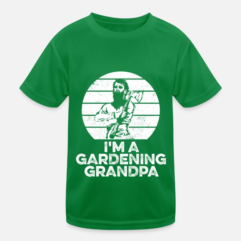 Hobbygärtner Garten Garten Opa Kinder Funktions-T-Shirt