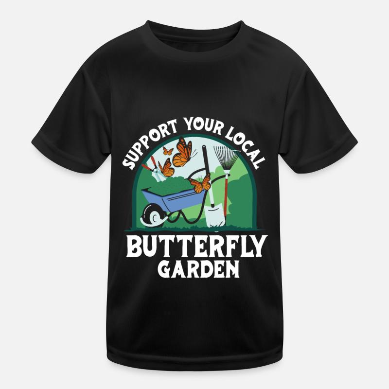Hobbygärtner Garten Monarch Kinder Funktions-T-Shirt