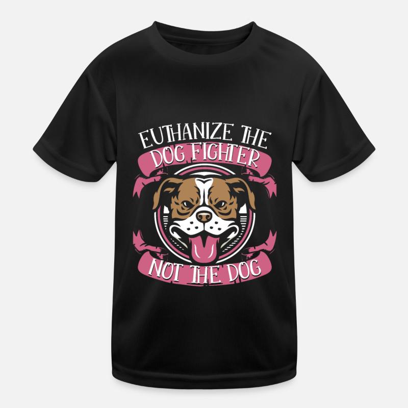 Pitbull Pitbull Verbot Kinder Funktions-T-Shirt