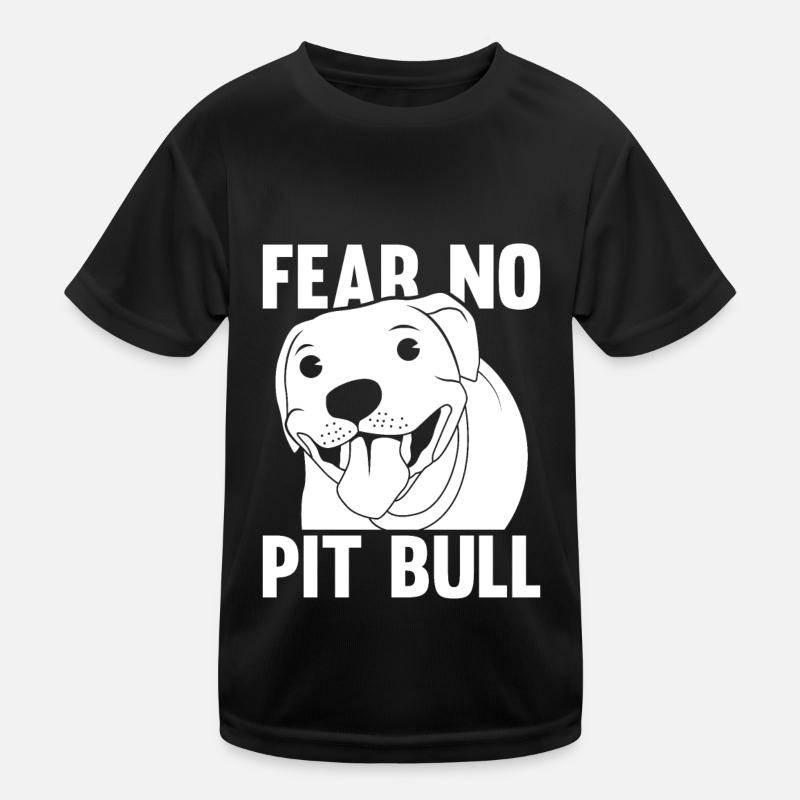 Pitbull Quote Pitbull Ban Kids Functional T-Shirt