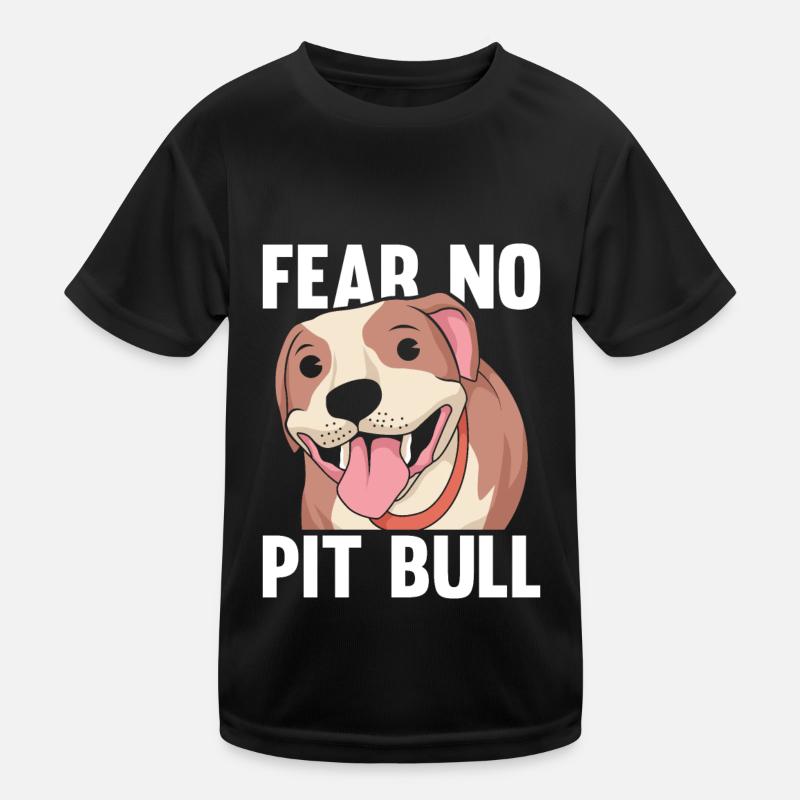 Pitbull N’ayez pas peur Pitbull Ban T-shirt sport Enfant