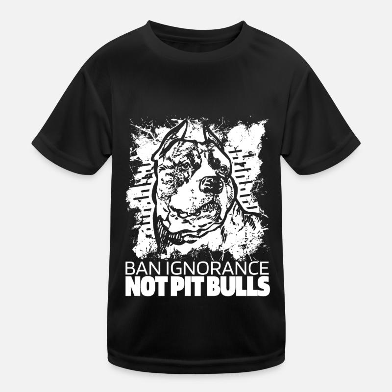 Pitbull Ignorance Pitbull Ban T-shirt sport Enfant