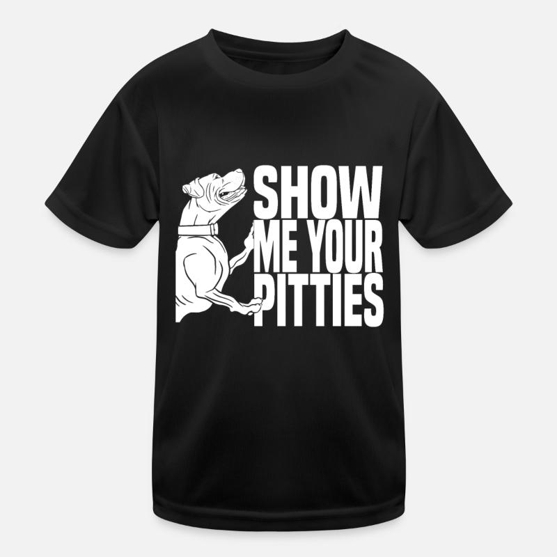 Pitbull Mitleid Pitbull Verbot Kinder Funktions-T-Shirt