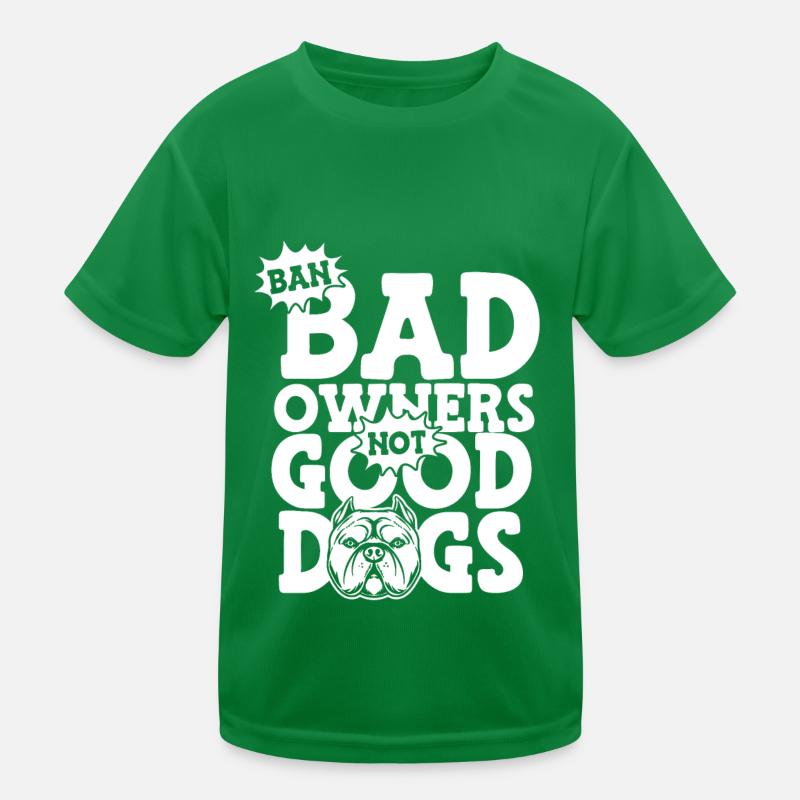 Pitbull Pitbull Verbot Kinder Funktions-T-Shirt