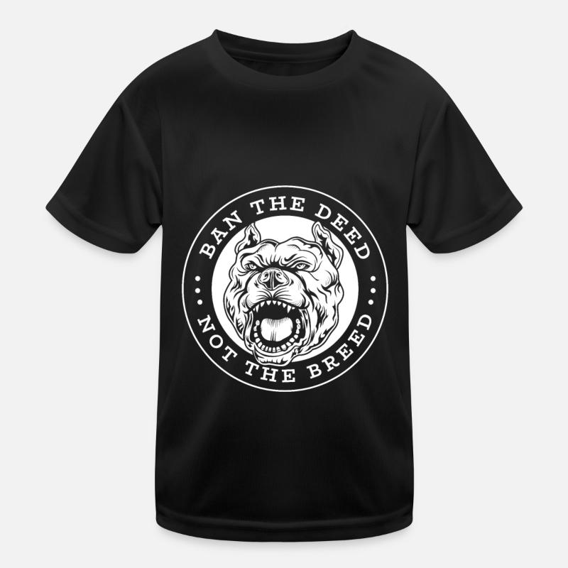 Pitbull Pitbull Verbot Kinder Funktions-T-Shirt