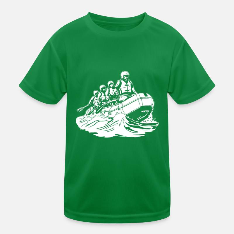 Rafting Kinder Funktions-T-Shirt