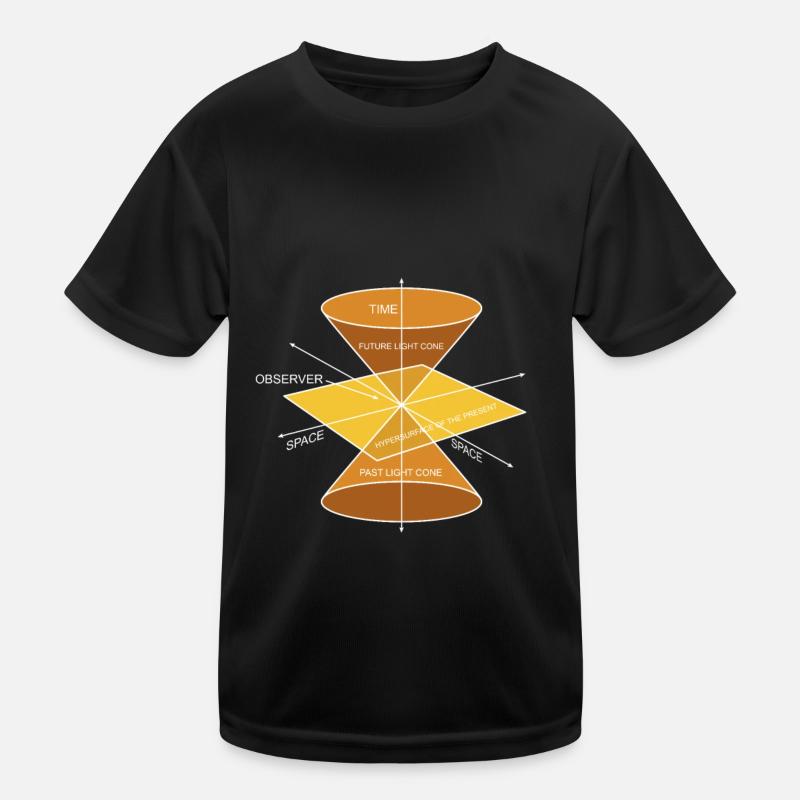 Physik Phyiker Berechnungen Quantenphysik - Kinder Funktions-T-Shirt - Schwarz