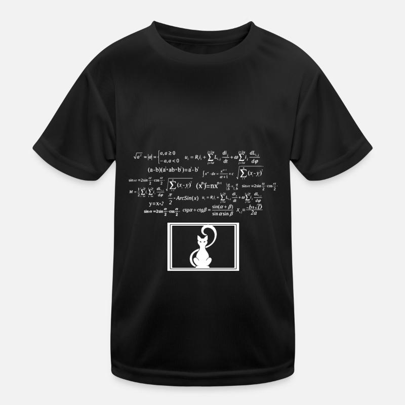 Physik Phyiker Katze Quantenphysik Kinder Funktions-T-Shirt