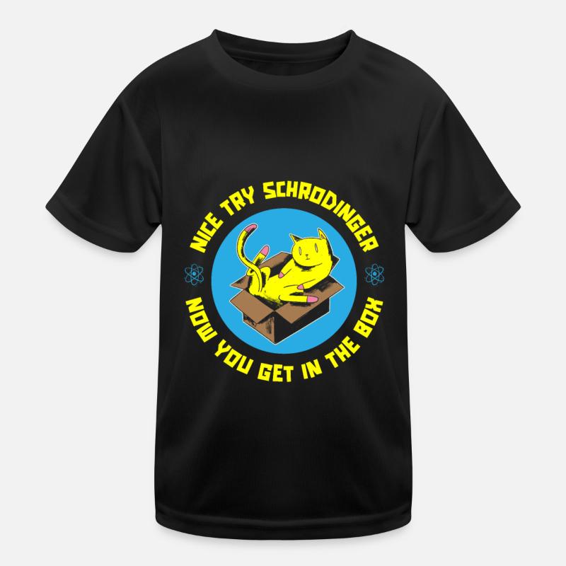Physique Physiciens Physique quantique T-shirt sport Enfant