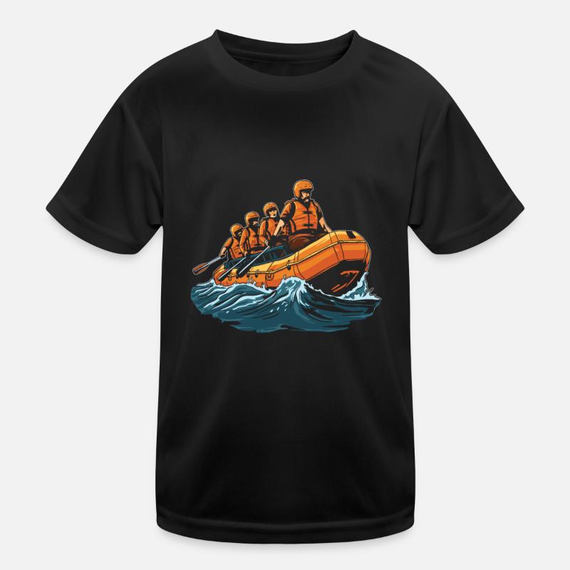 Rafting Kids Functional T-Shirt