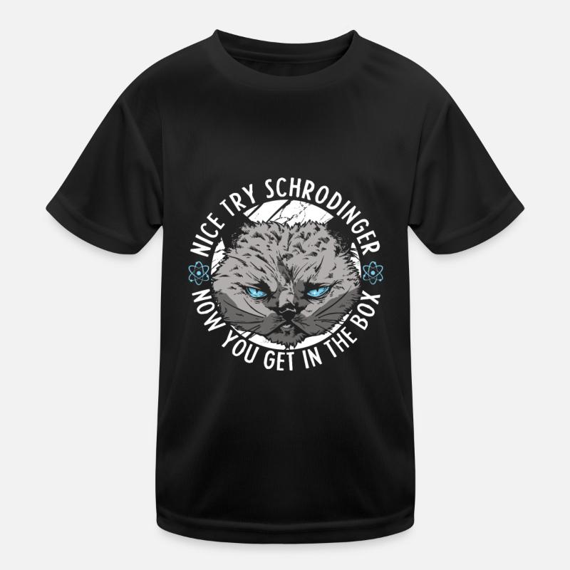 Physique Phyker Cat Physique quantique T-shirt sport Enfant