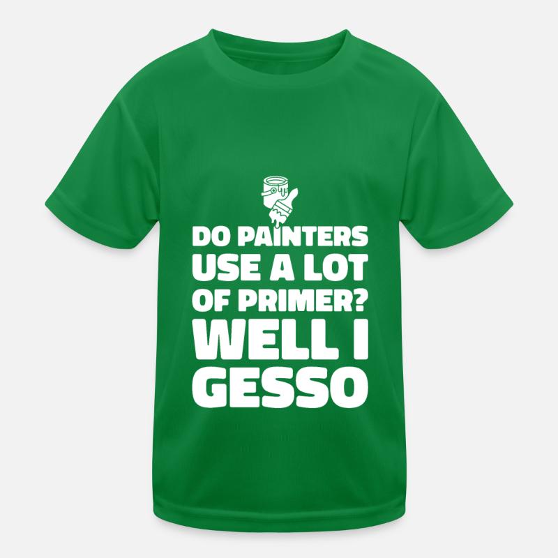 Maler Lackierer Kinder Funktions-T-Shirt