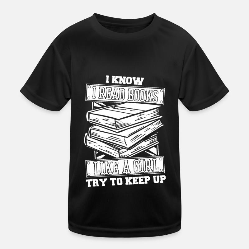 Rat de bibliothèque Livre Rat de bibliothèque T-shirt sport Enfant