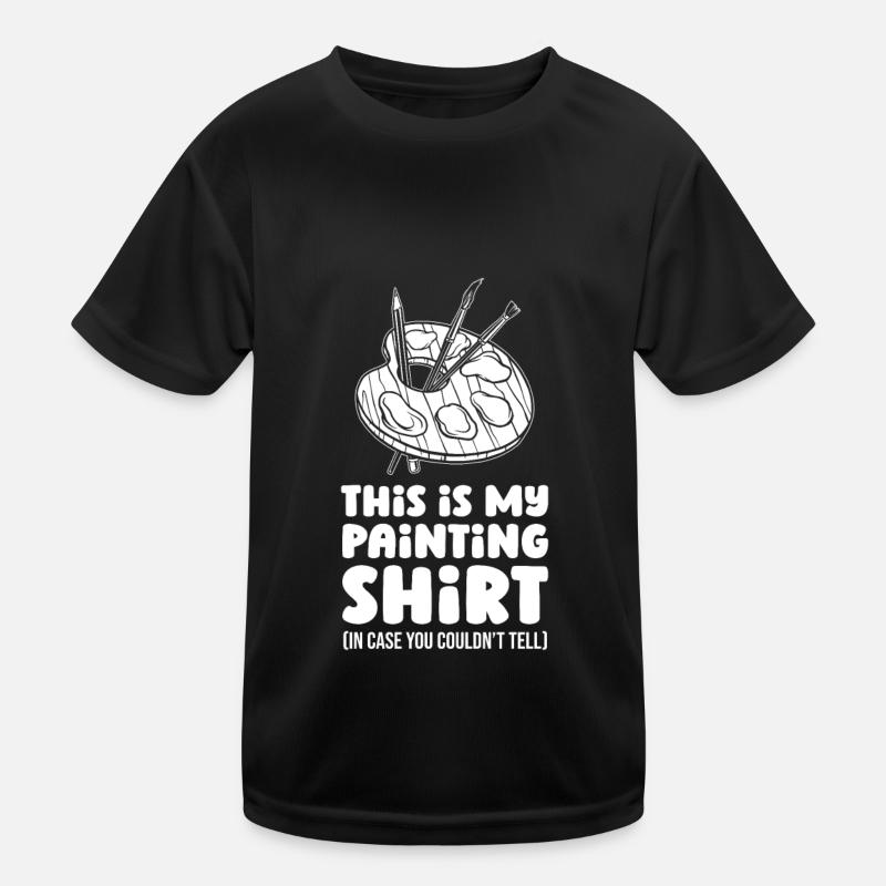 Maler Lackierer Kinder Funktions-T-Shirt