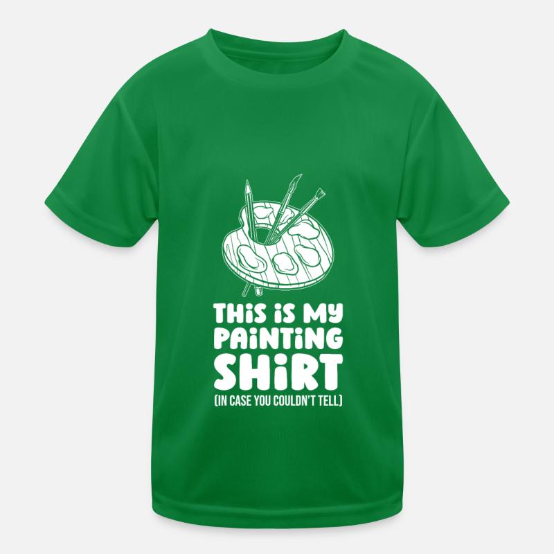 Maler Lackierer Kinder Funktions-T-Shirt