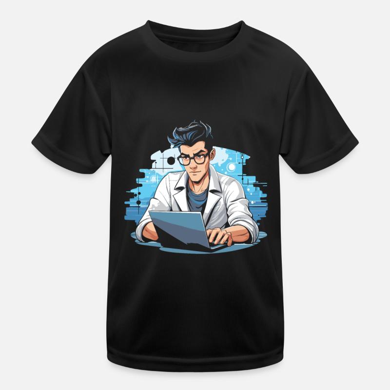 Analyste de données en science des données T-shirt sport Enfant