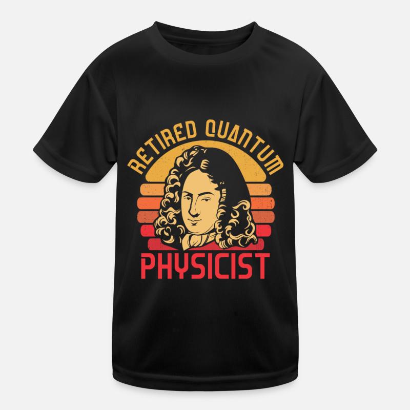 Physique Physiciens Physique quantique T-shirt sport Enfant