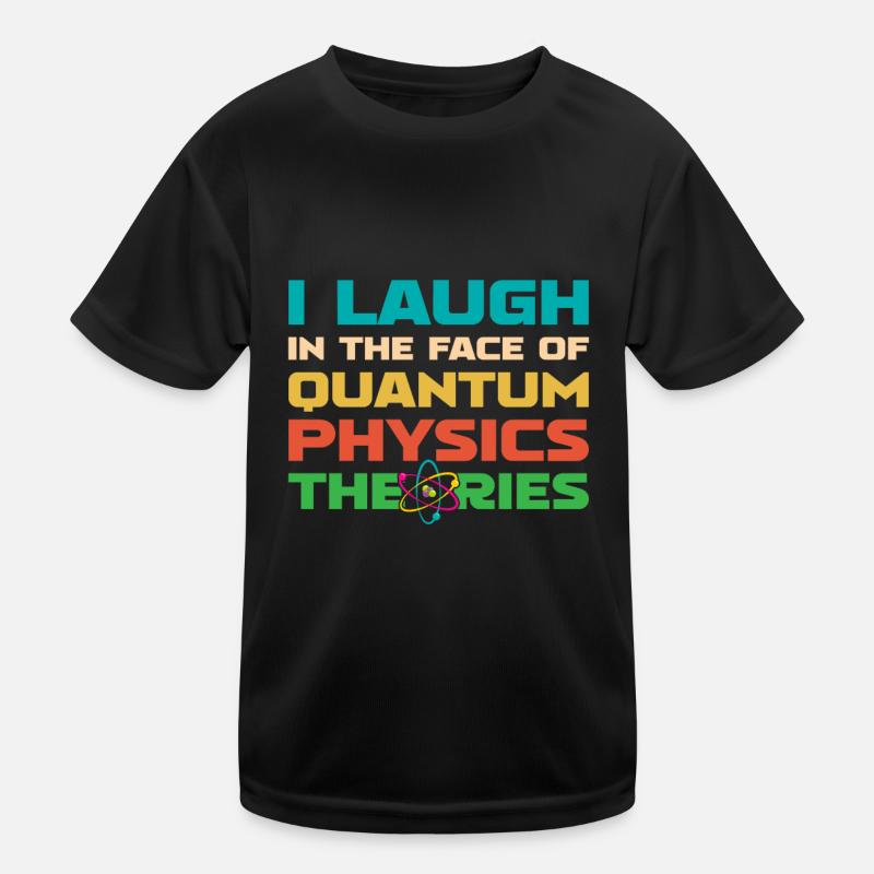 Physique Physiciens Physique quantique T-shirt sport Enfant