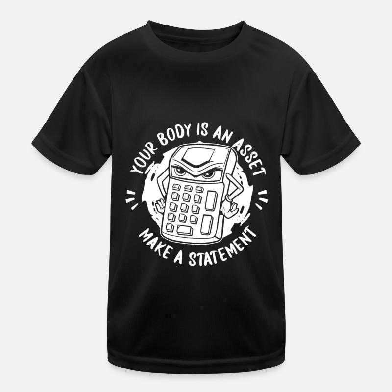 Accountant Tax Advisor Calculator Kids Functional T-Shirt