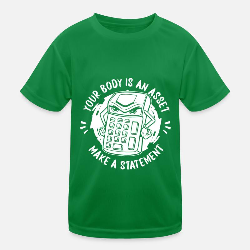 Calculatrice de conseiller fiscal comptable T-shirt sport Enfant