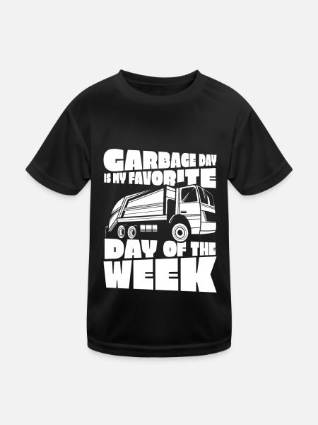 Truck Driver Trucker Truck Driver Funny - Kids Functional T-Shirt - black - Front