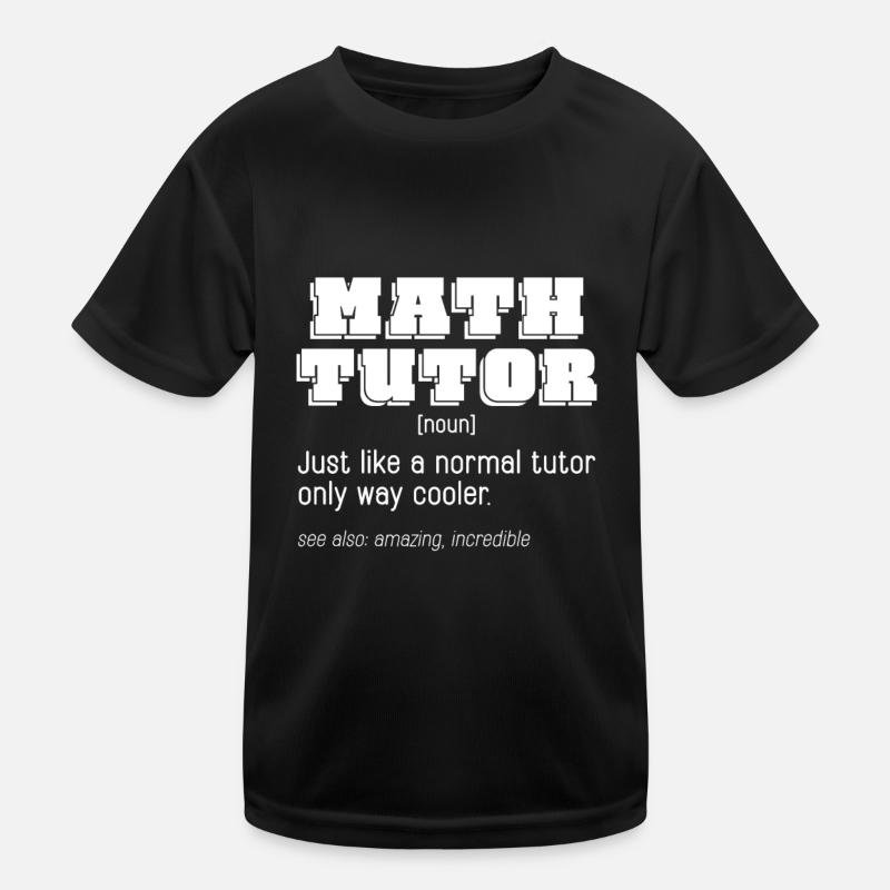 Mathelehrer Mathe Lehrer Lustig Kinder Funktions-T-Shirt