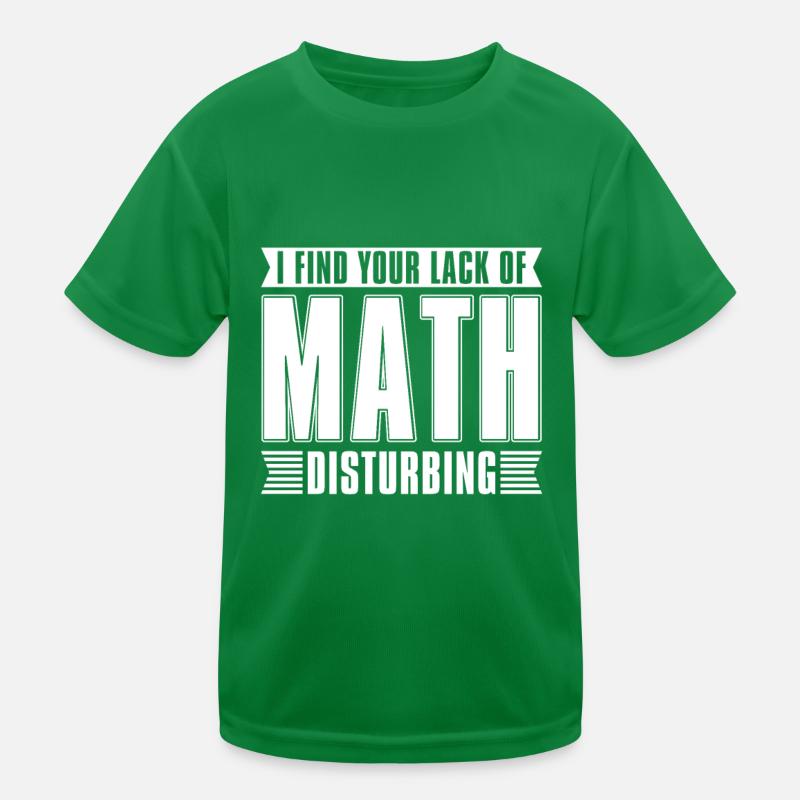 Math Teacher Math Teacher Funny Kids Functional T-Shirt