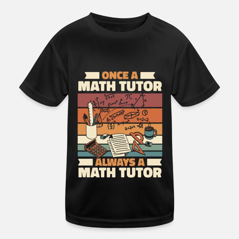 Mathelehrer Mathe Lehrer Tutor Kinder Funktions-T-Shirt