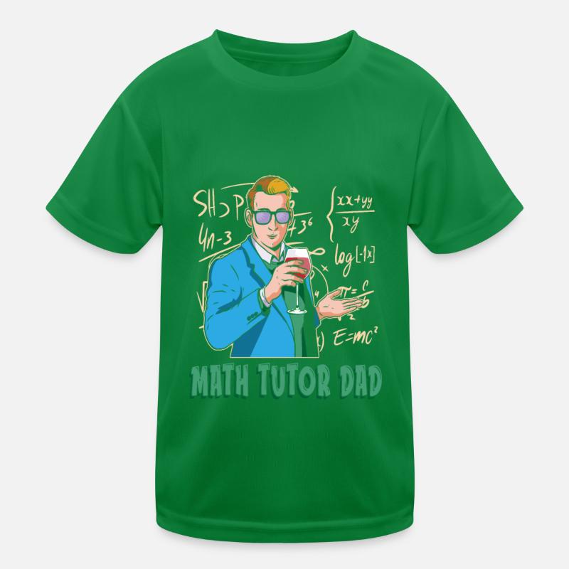 Mathelehrer Mathe Lehrer Papa Kinder Funktions-T-Shirt