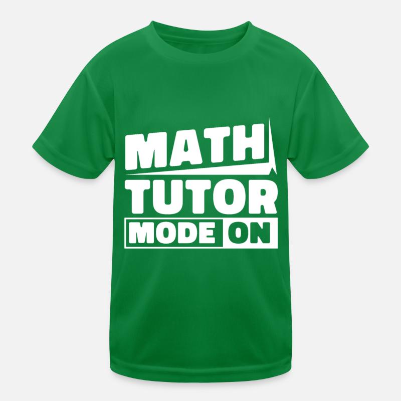 Mathelehrer Mathe Lehrer Mathe Nachhilfelehrer Kinder Funktions-T-Shirt