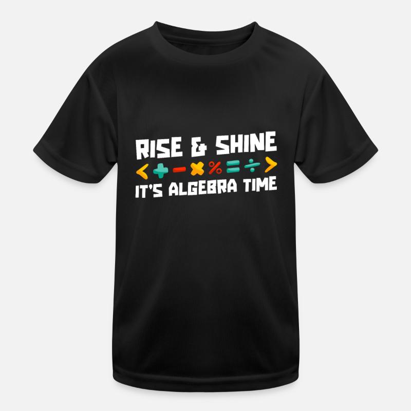 Math Teacher Math Teacher Algebra Kids Functional T-Shirt