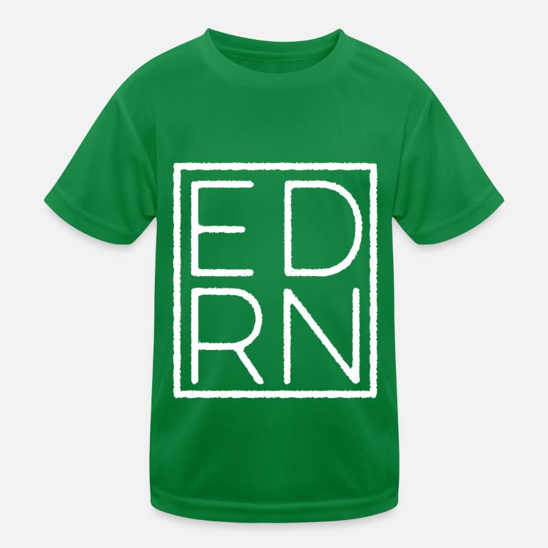Krankenschwester Notfallkrankenschwester Ed Rn Kinder Funktions-T-Shirt