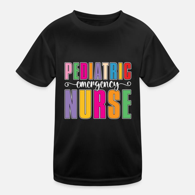 Nurse Nursing Emergency Nurse Kids Functional T-Shirt