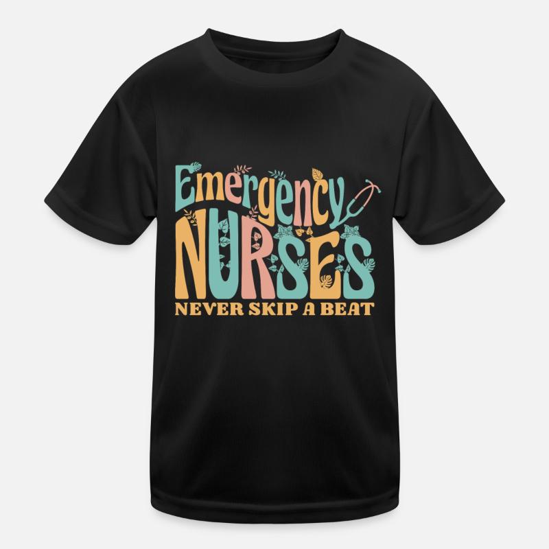 Krankenschwester Notfall Kinder Funktions-T-Shirt
