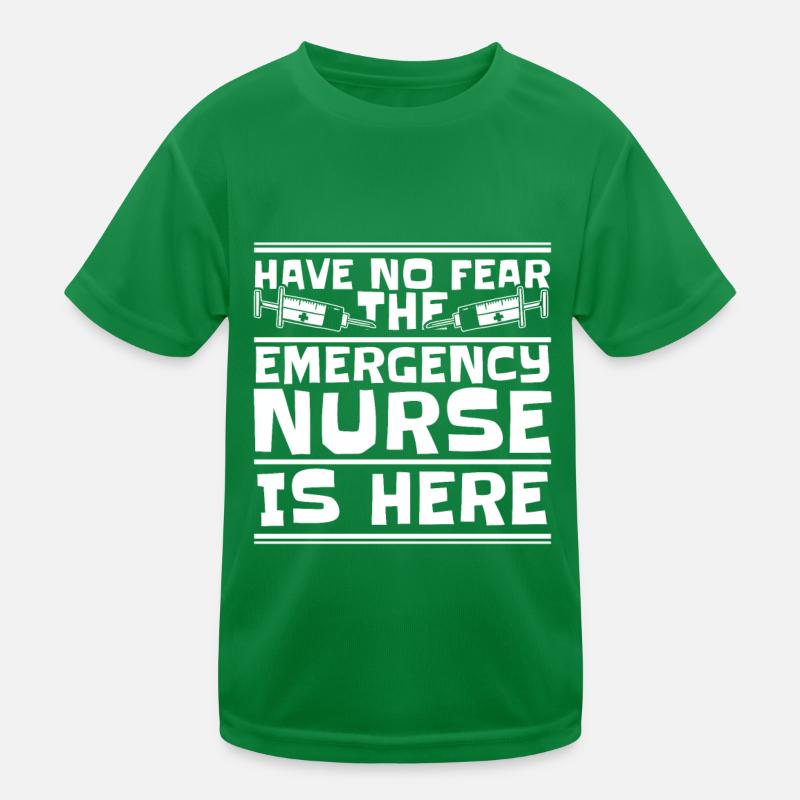 Infirmière n’ayez pas peur T-shirt sport Enfant