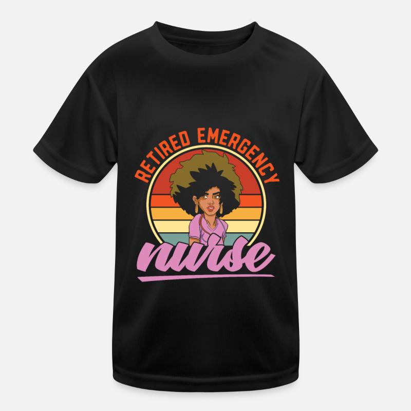 Krankenschwester Im Ruhestand Kinder Funktions-T-Shirt
