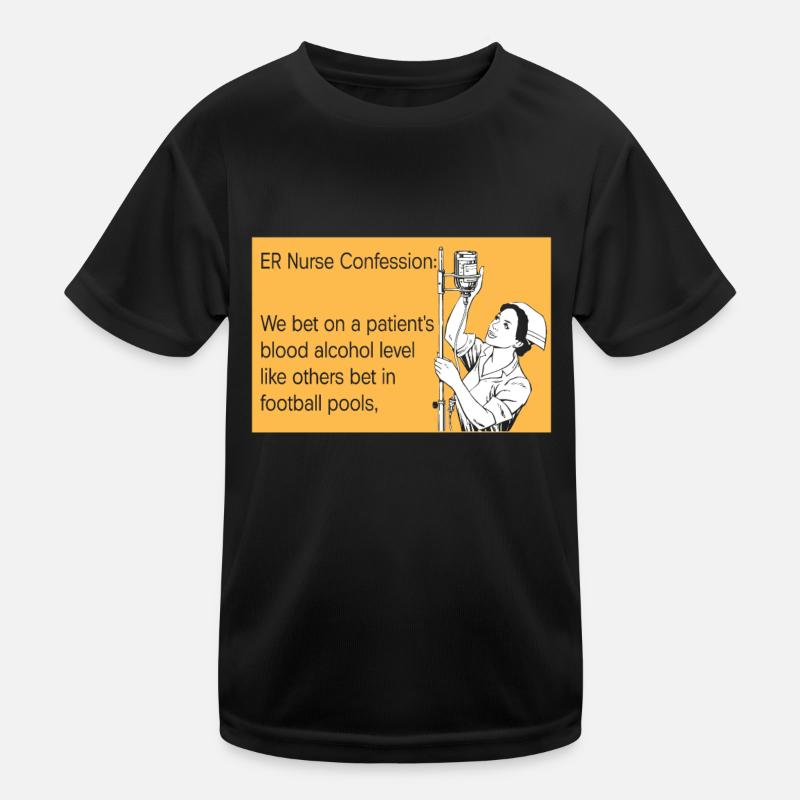 Krankenschwester Witzig Notfall Krankenschwester Kinder Funktions-T-Shirt