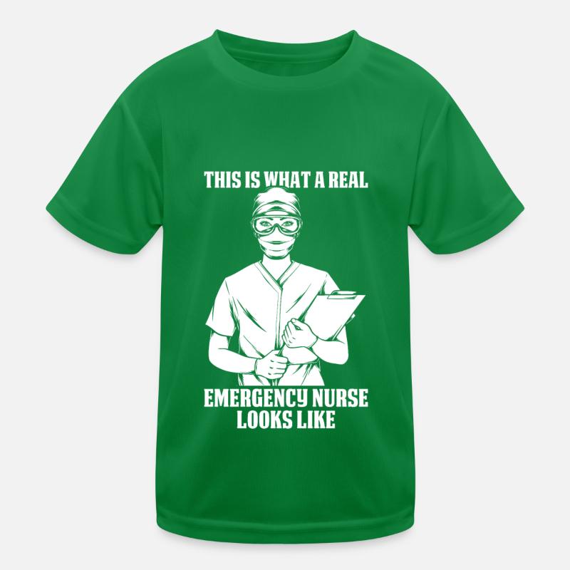 Krankenschwester Lustig Notfall Krankenschwester Kinder Funktions-T-Shirt