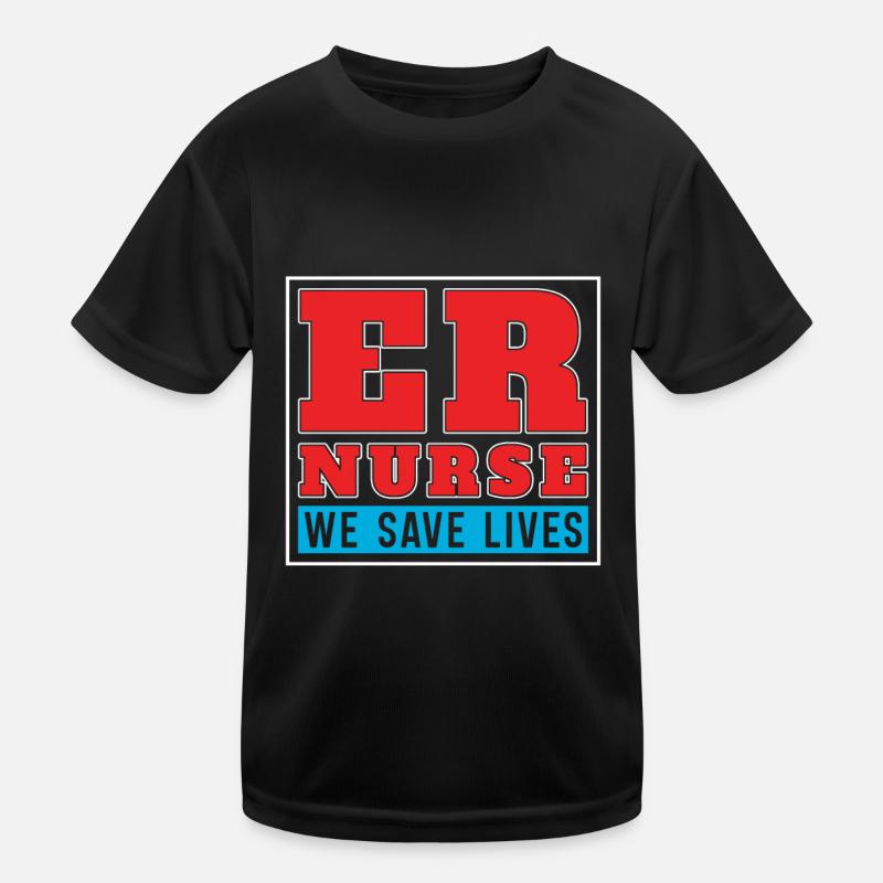 Krankenschwester Notfall Krankenschwester Kinder Funktions-T-Shirt